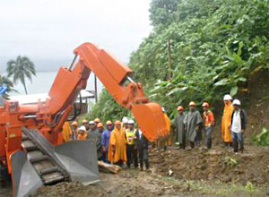 SITON Special Introduction of Crawler Loader with Hammer 2013-10-18