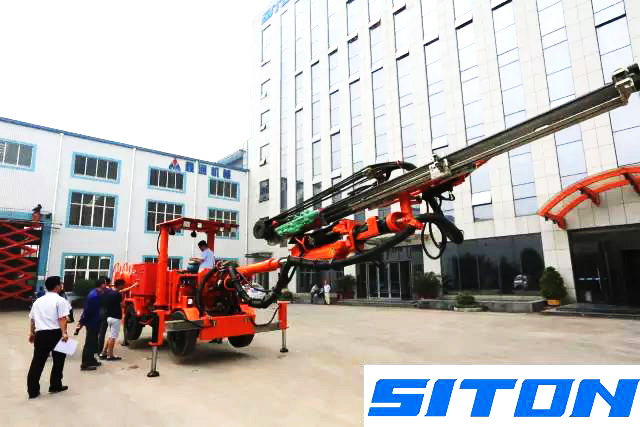 Siton hydraulic drilling jumbo has passed inspection by CCIC customer agsined third inspection group