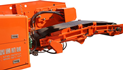 Crawler Loader with Hammer