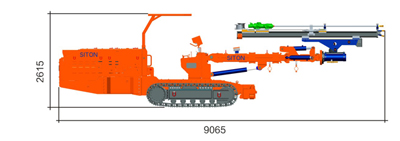 DT2-35 Level Surface Drilling Jumbo