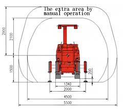 DW2-50 Wheel Double Booms Drilling Jumbo