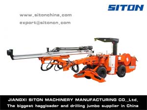 DW1-23 Wheel Single boom drilling jumbo