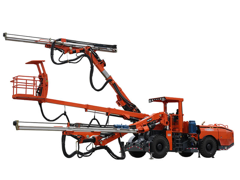 DW2-120 Wheel Drilling Jumbo