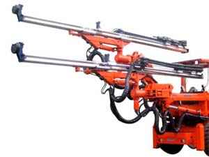 DW2-50 Wheel Double Booms Drilling Jumbo
