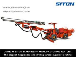 DWE1-31N Wheel Single Boom Drilling Jumbo