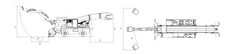 LWT-120 Wheel Mucking Loader