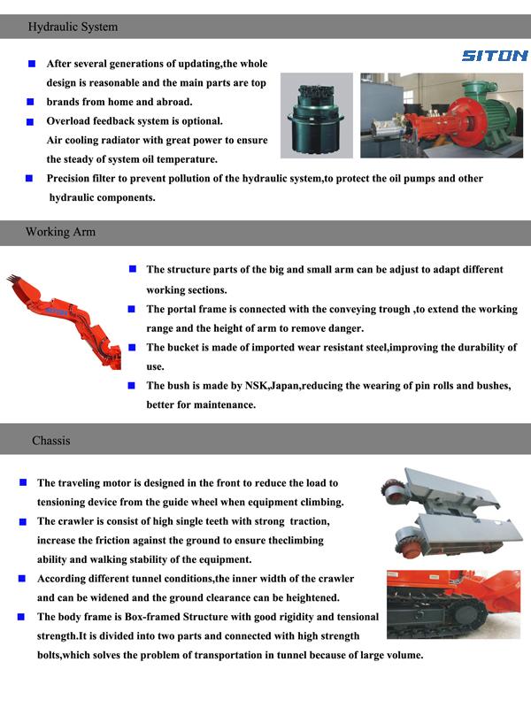 Rock Mucking Machine